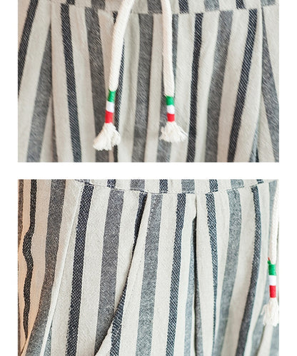 UrbanStoff | Baumwolle-Leinen Oversize Hose