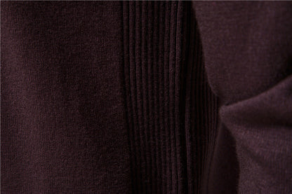 UrbanStoff | Herren Woll Rollkragenpullover – Schlanke Passform