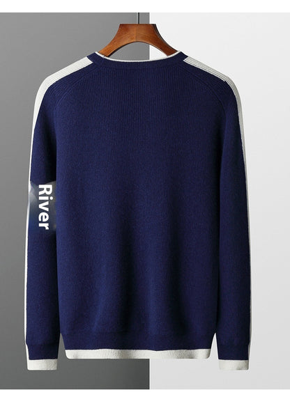 UrbanStoff | Lockerer Kaschmir Strickpullover