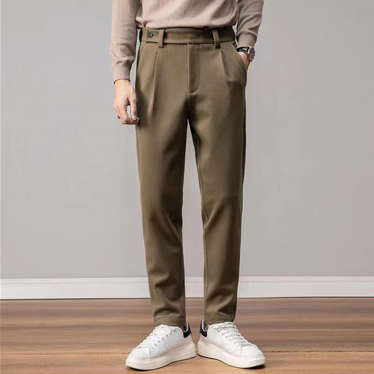 Gefütterte Gerade Hose