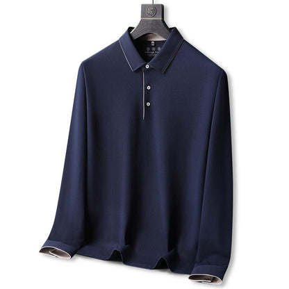 UrbanStoff | Langarm Polo-Shirt