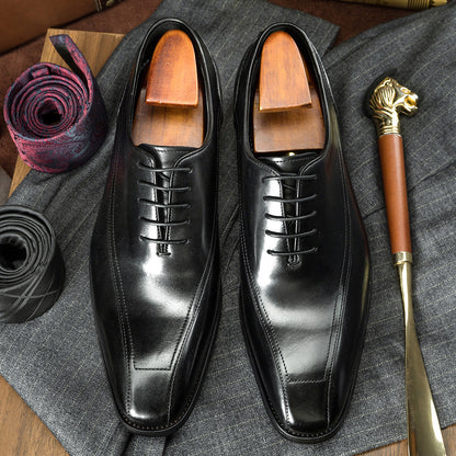 Klassische Oxford Lederschuhe