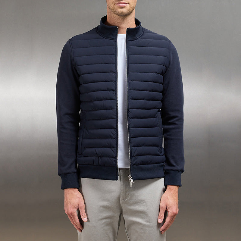 Leichte Stehkragenjacke