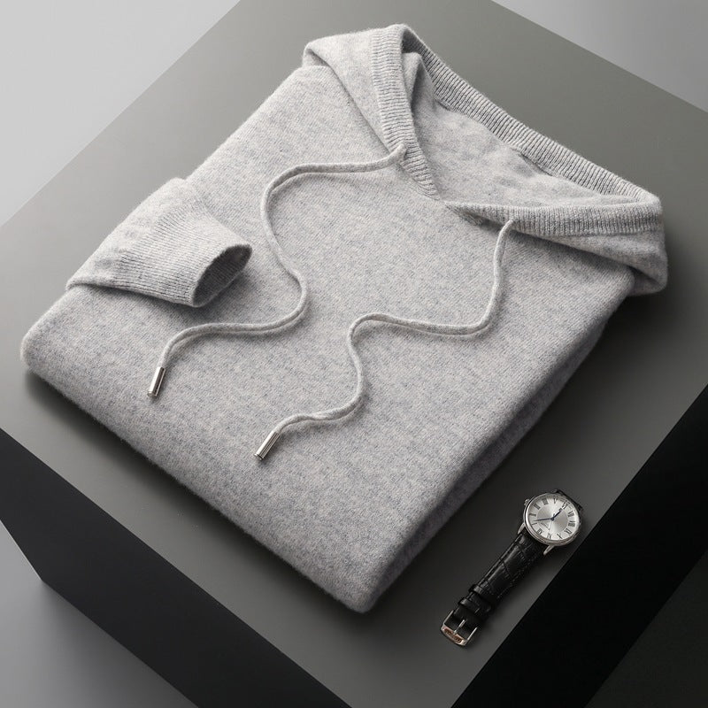 Gemütlicher Strick-Hoodie