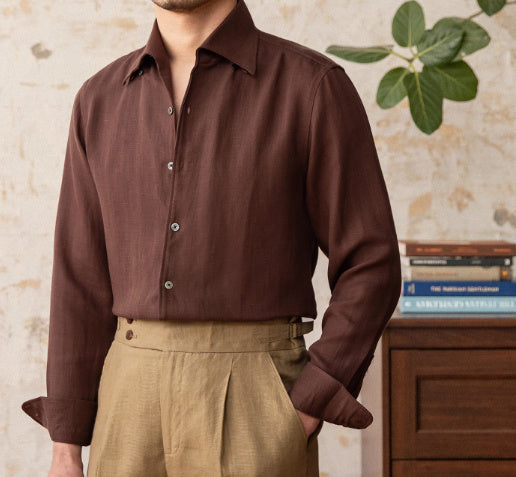 UrbanStoff | Leichtes Hemd mit Knopfleiste
