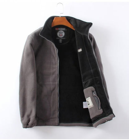 Herren Fleecejacke Wende-Style