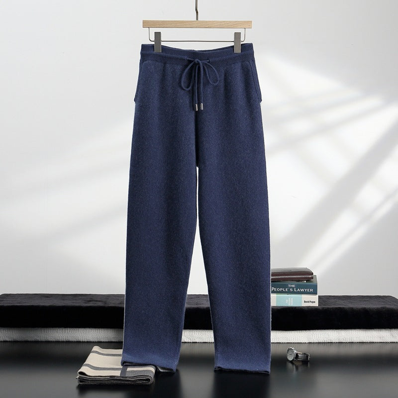 UrbanStoff | Kaschmir Strick-Freizeithose