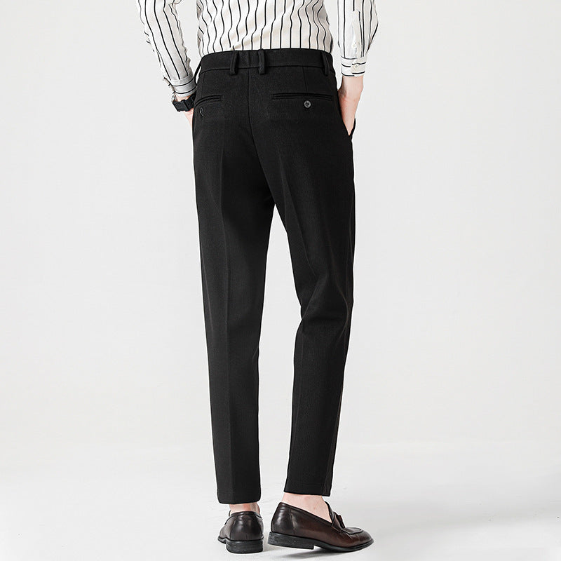 UrbanStoff | Wollmix Stretch Anzughose