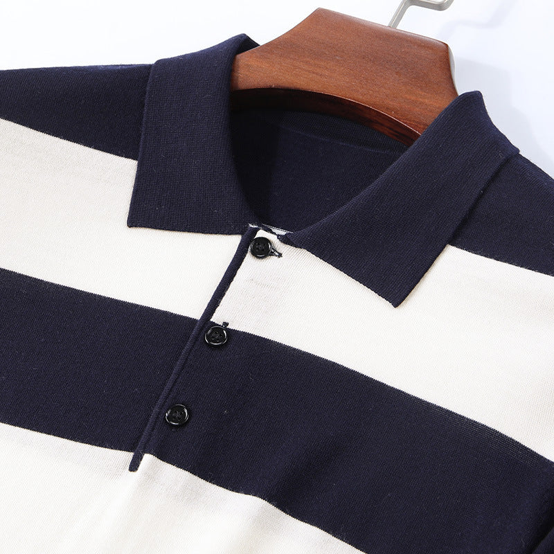 UrbanStoff | Jacquard Slim Strickpullover