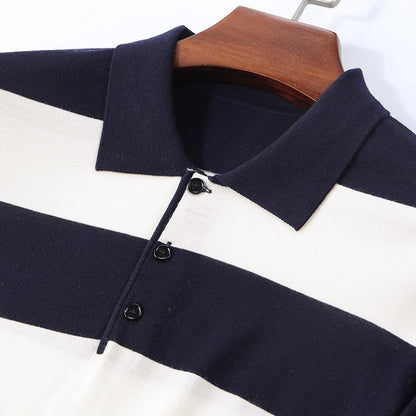 UrbanStoff | Jacquard Slim Strickpullover