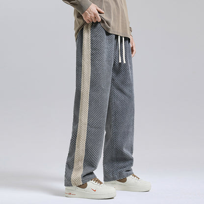 Streetwear Hose mit Farbkontrast