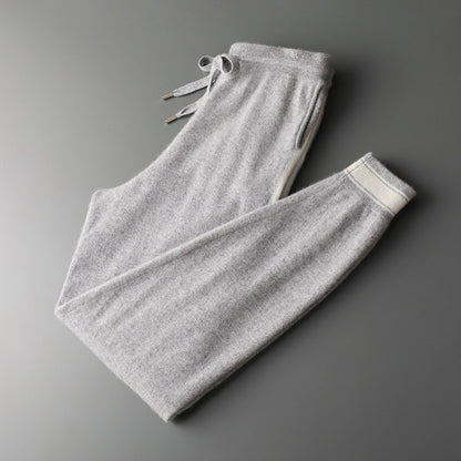 UrbanStoff | Herren Kaschmir Trainingsanzug – Rundhals