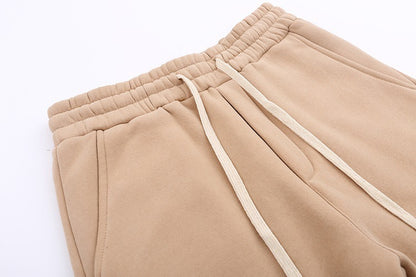 UrbanStoff | Warme Strickhose mit Samt