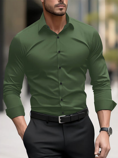 UrbanStoff | Langarm Business Casual Hemd