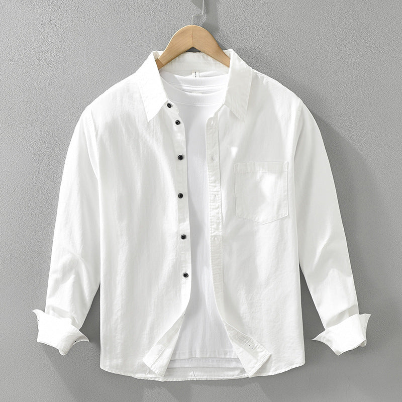 UrbanStoff | Schlichtes Langarmhemd