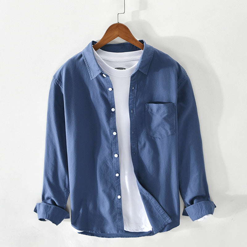 UrbanStoff | Baumwollhemd Langarm