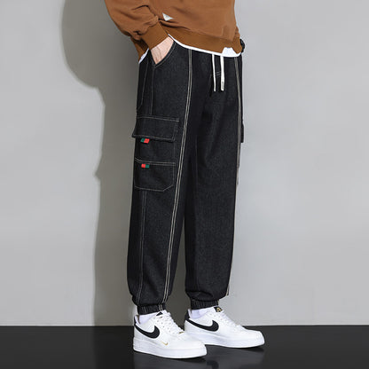 Retro Cargo Jeans Jogginghose