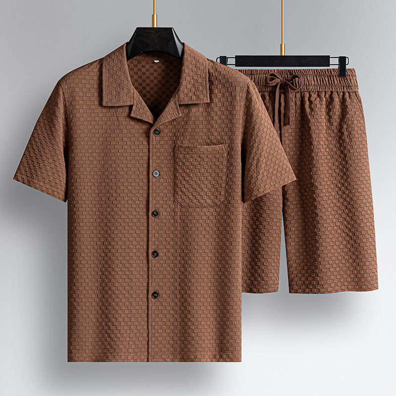 UrbanStoff | Revers-Kurzarm & Shorts Zweiteiler