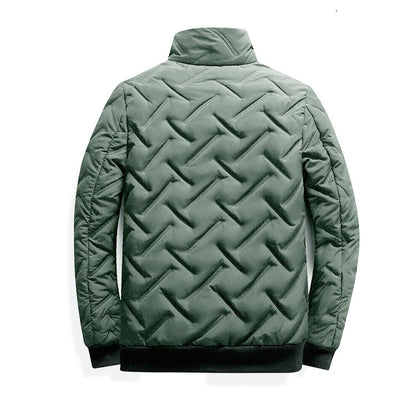 Kurze Stehkragen Pufferjacke