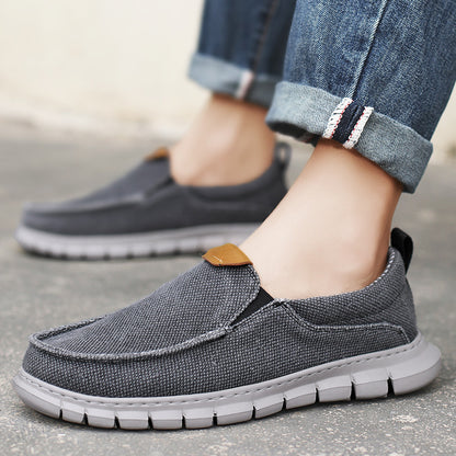 Herren Übergröße Canvas Slipper