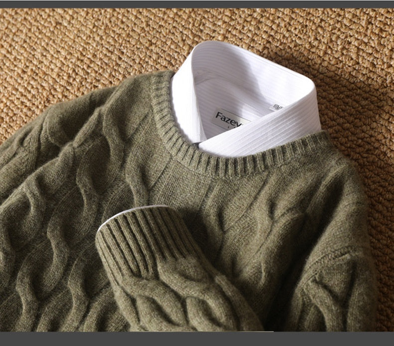 Herren Rundhals Pullover – Casual Style