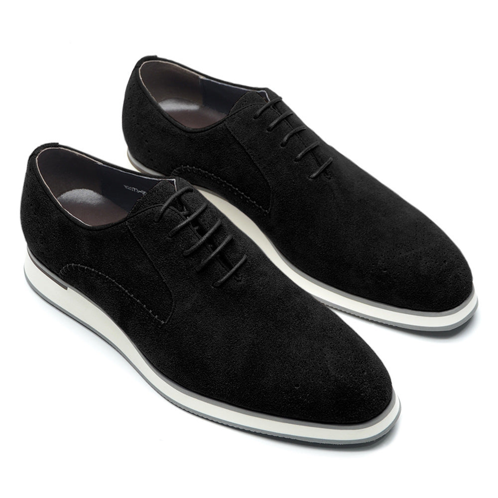 Elegante Wildleder Oxfordschuhe
