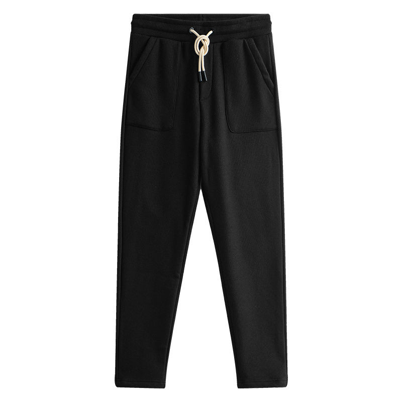 UrbanStoff | Strick Baumwoll Freizeit-Sweatpants