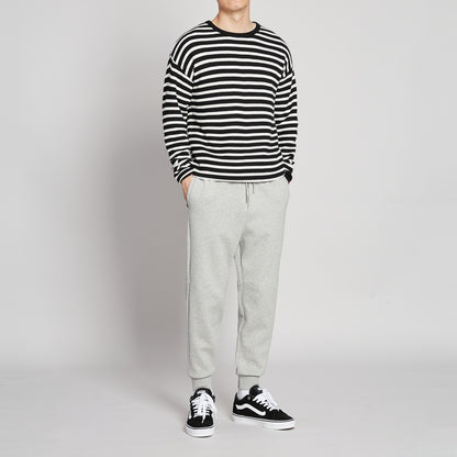 UrbanStoff | Baumwoll-Mix Loose Pencil Pants