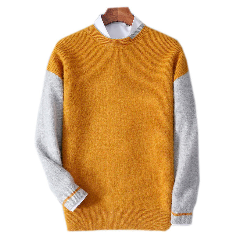 UrbanStoff | Warmer Strickpullover Rundhals