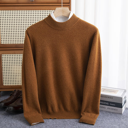UrbanStoff | Halbkragen Wollpullover