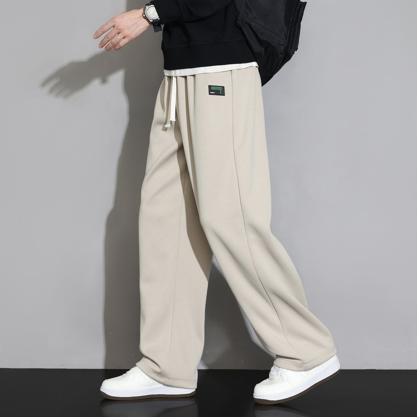 Weitbeinige Sport-Sweatpants