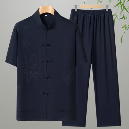UrbanStoff | Lässiges Baumwoll Zweiteiler Outfit