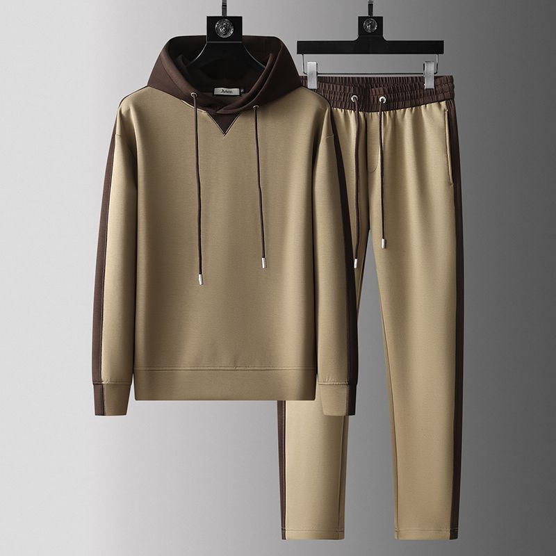UrbanStoff | Patchwork Hoodie Jogginganzug Herren