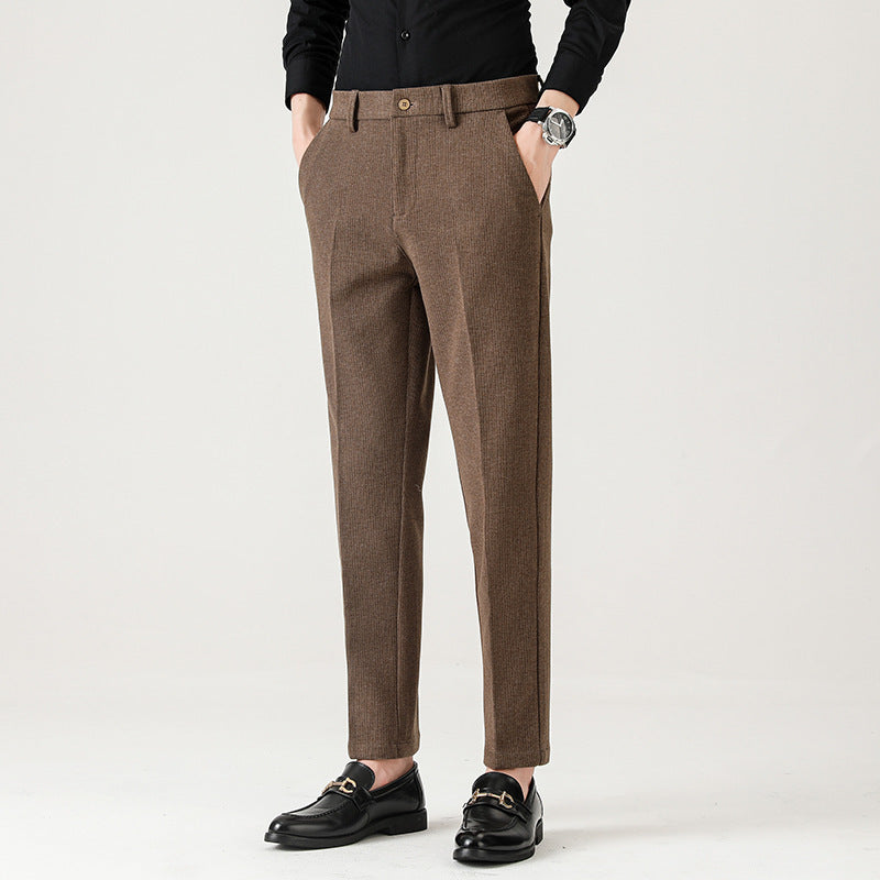 UrbanStoff | Wollmix Stretch Anzughose