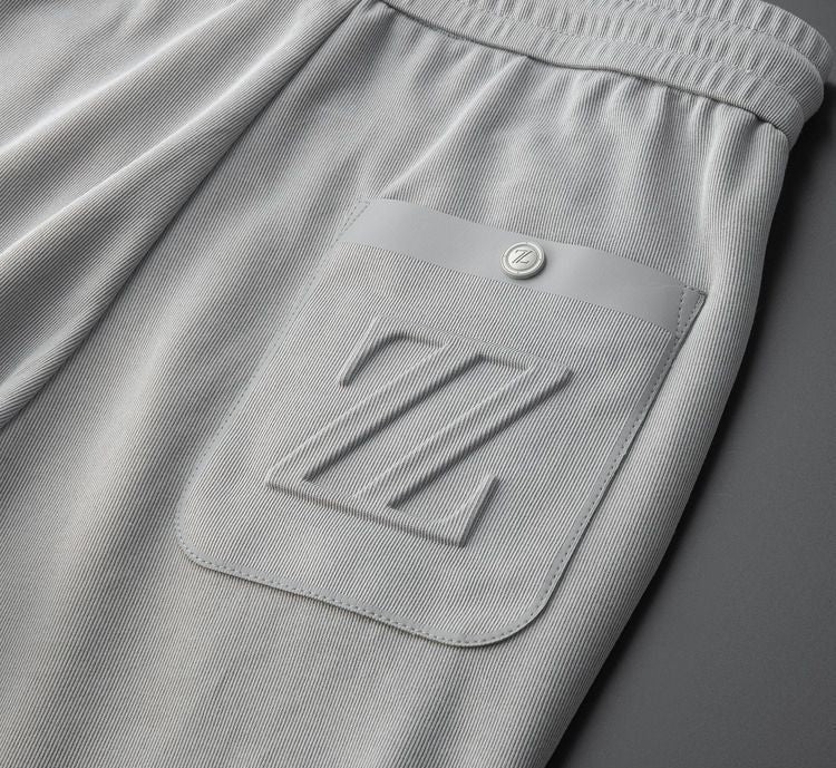 UrbanStoff | Sportliche Jogpants mit Stickerei