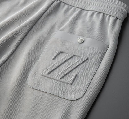 UrbanStoff | Sportliche Jogpants mit Stickerei
