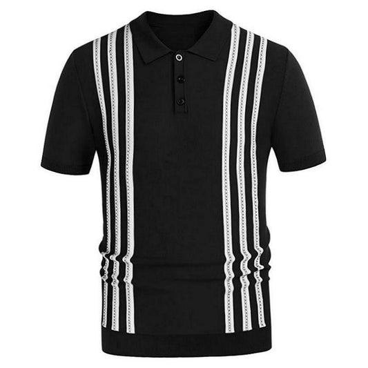 UrbanStoff | Gestreiftes Casual Polo