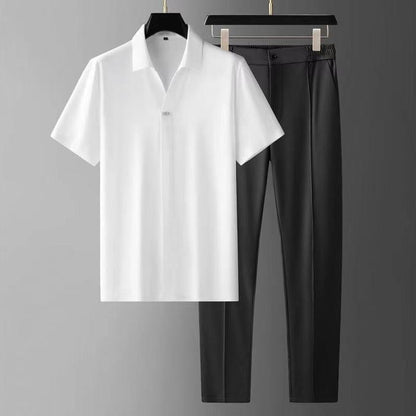 Seidiger Ice-Silk Anzug