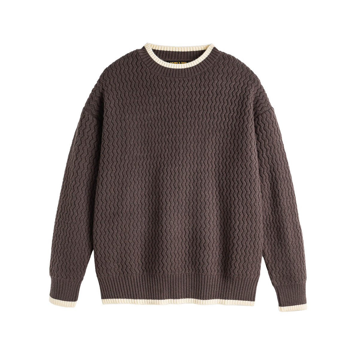 Herren Strickpullover Rundhals