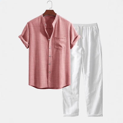 UrbanStoff | Kurzarmhemd & Hosen Set