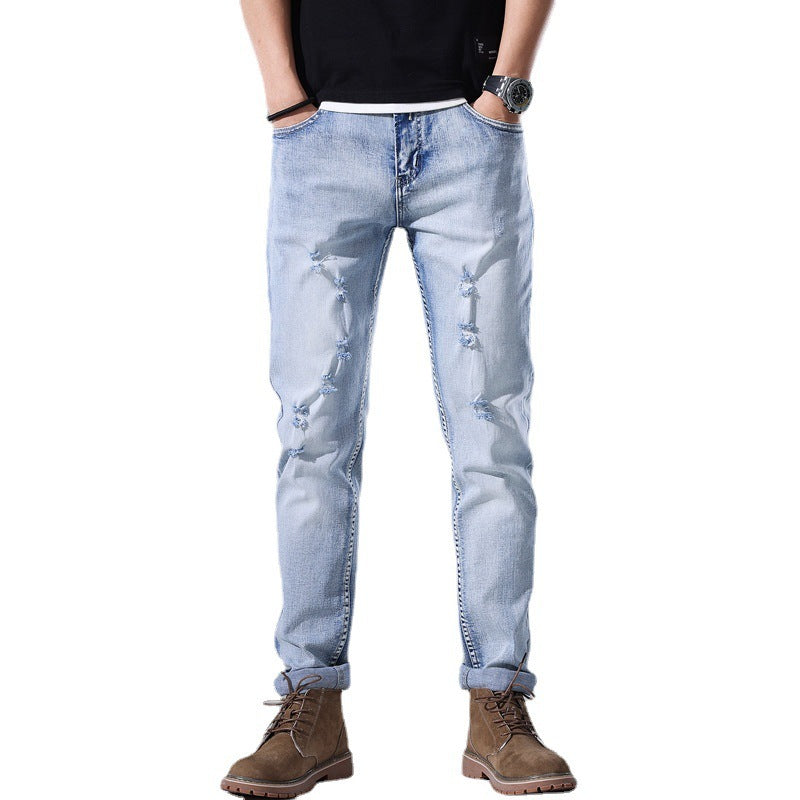 UrbanStoff | Slim-Fit Ripped-Jeans