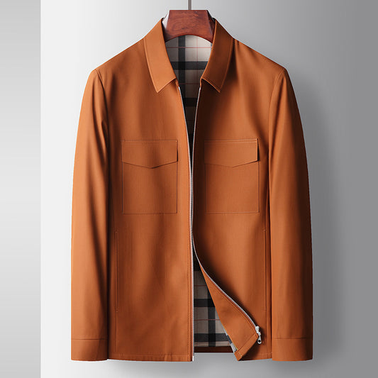 UrbanStoff | Cargo-Reversjacke mit Reißverschluss