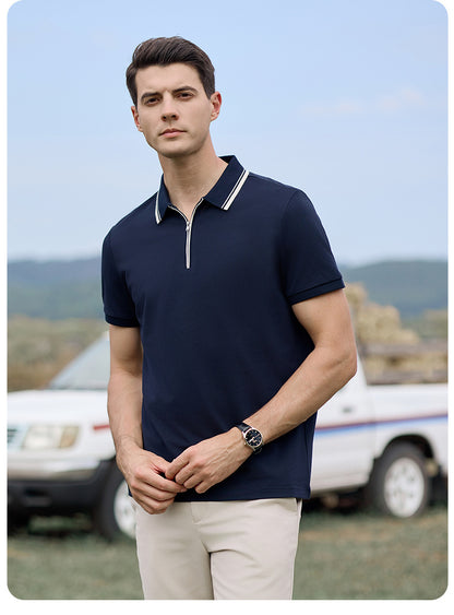 Casual Kurzarm-Poloshirt