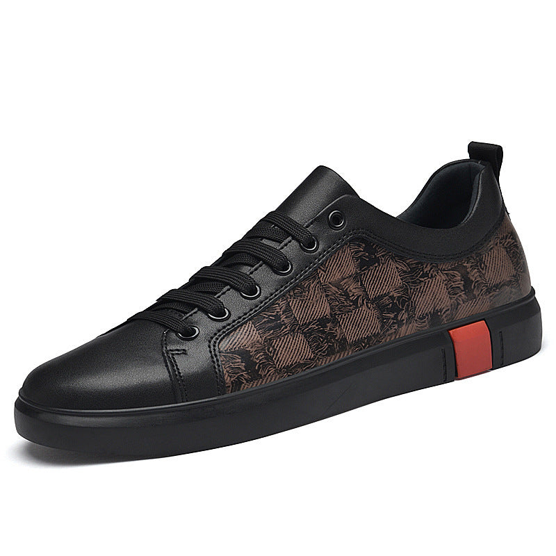 Freizeit-Sneaker aus Rindsleder