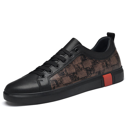 Freizeit-Sneaker aus Rindsleder