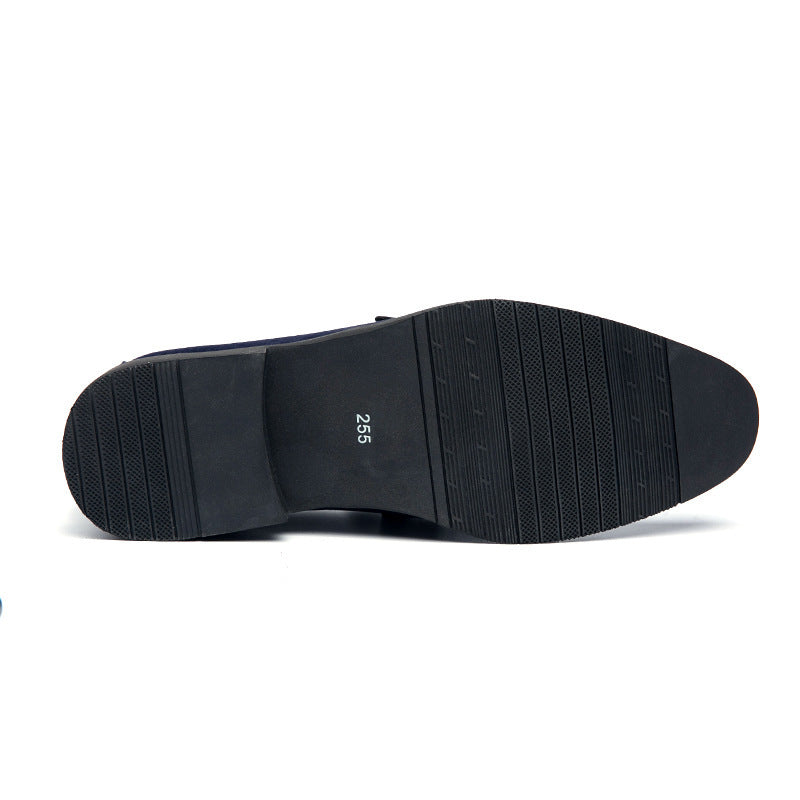 Freizeitschuhe aus Leder mit Lochmuster