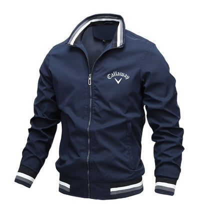 Herren Freizeit Stehkragenjacke