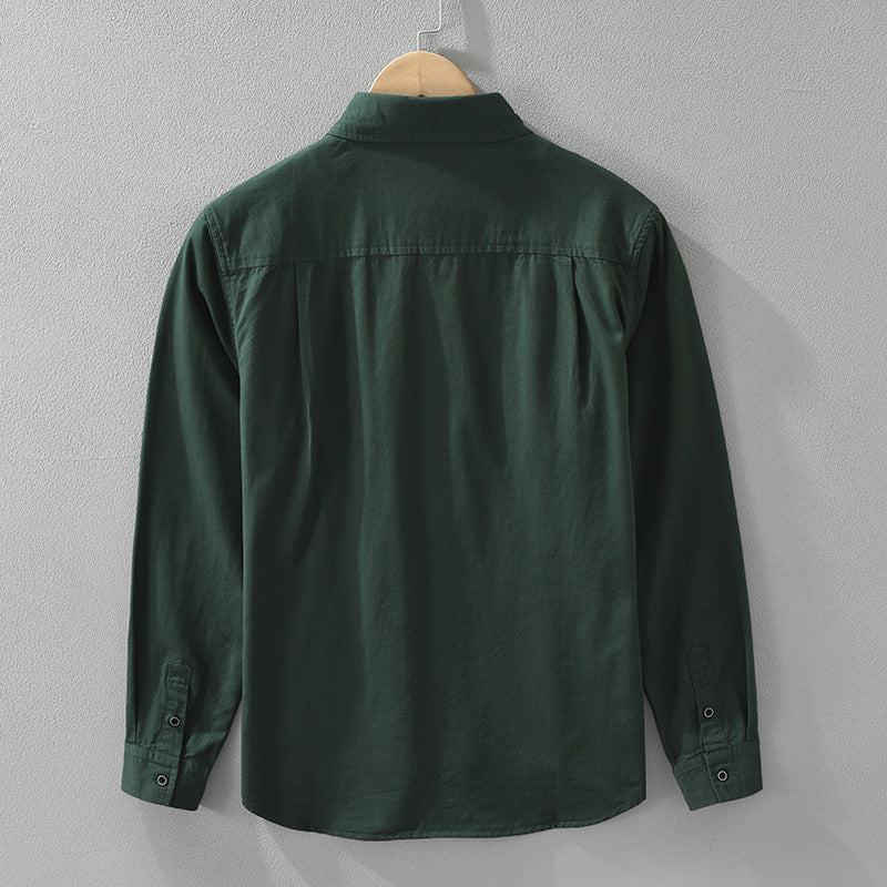 UrbanStoff | Schlichtes Langarmhemd