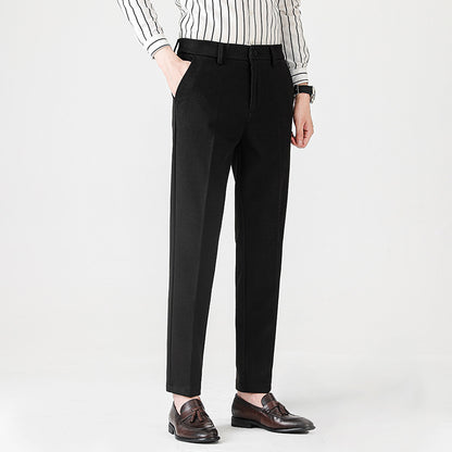 UrbanStoff | Wollmix Stretch Anzughose