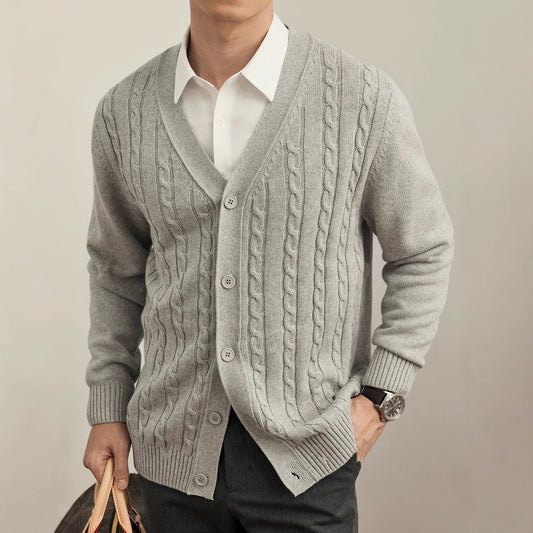 UrbanStoff | Strick Cardigan Pullover